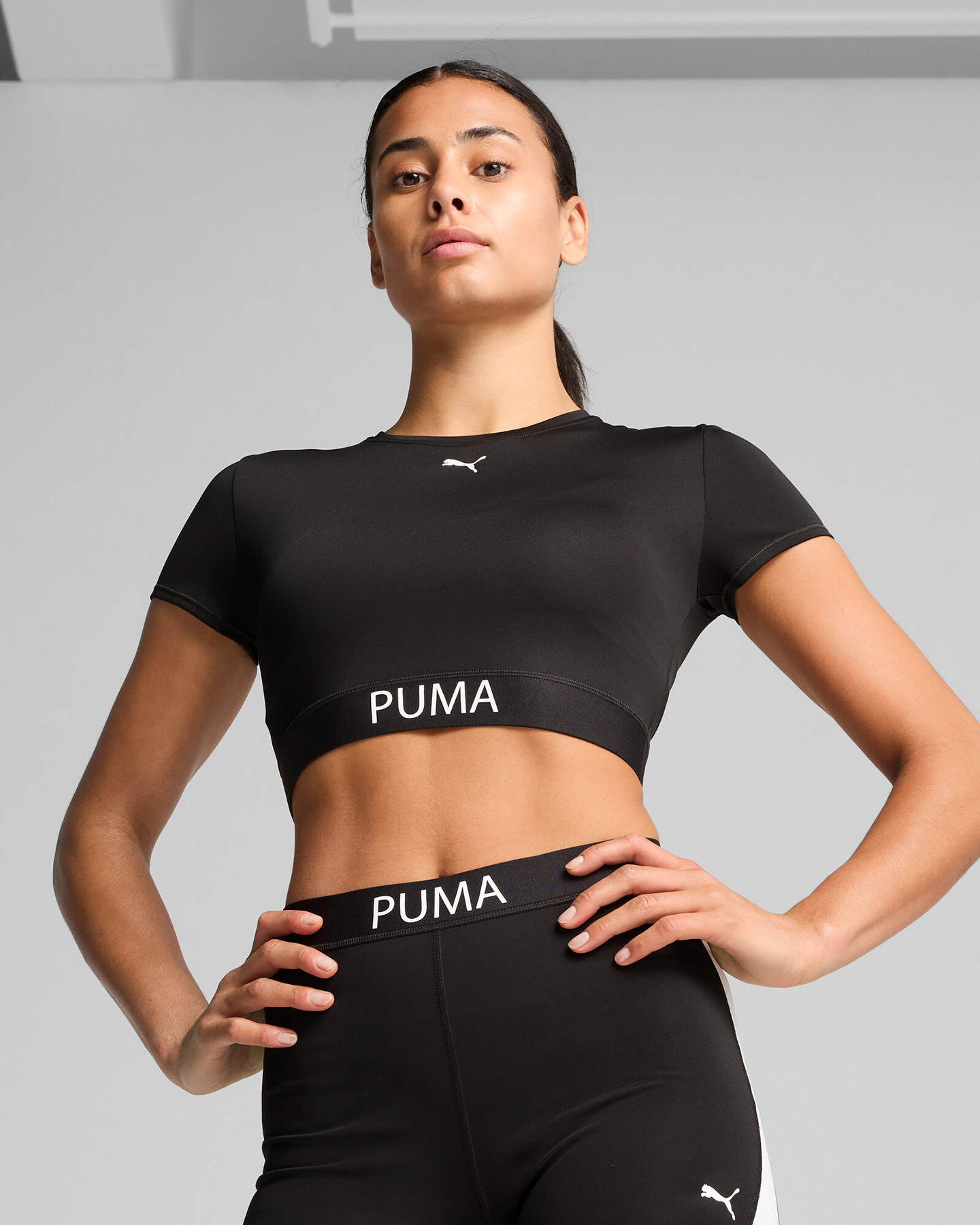 Tričko Tréning Puma Crop W 526805-01