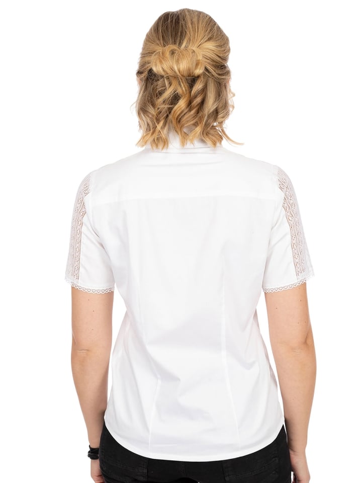 OS-Trachten Trachtenbluse 451055-3334 in weiß günstig kaufen
