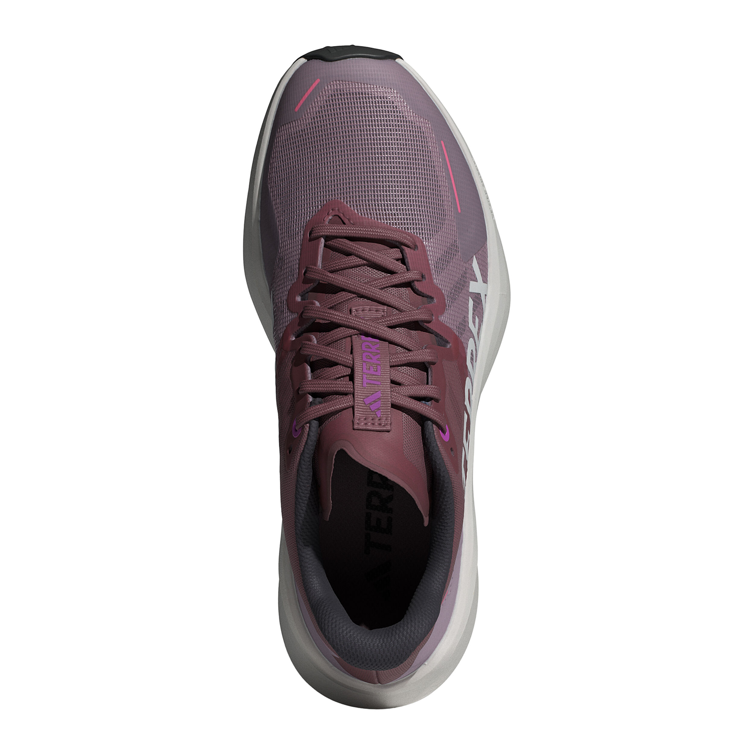 Terrex Agravic 3 Trailschuh Damen - Grau, Dunkelrot