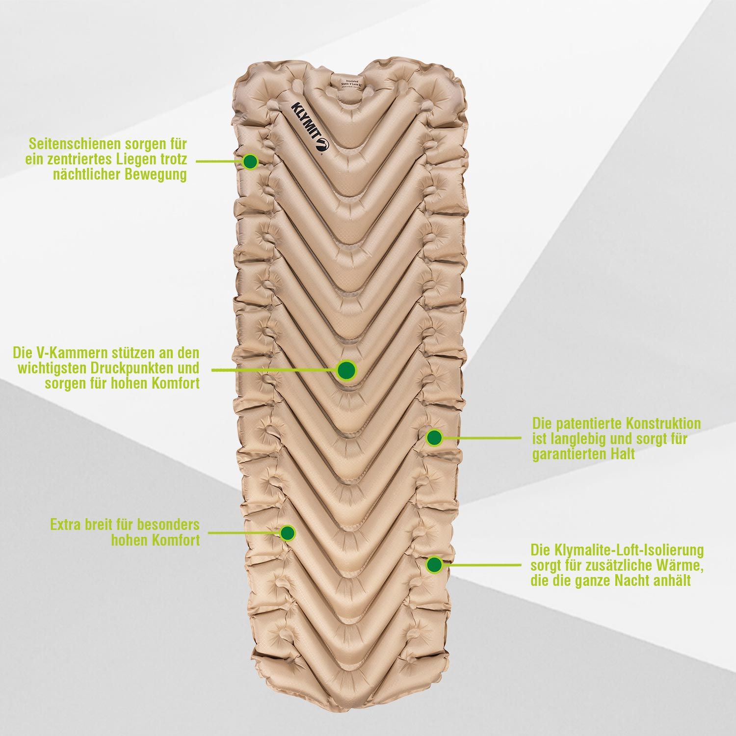 Insulated Static V Luxe SL Isomatte