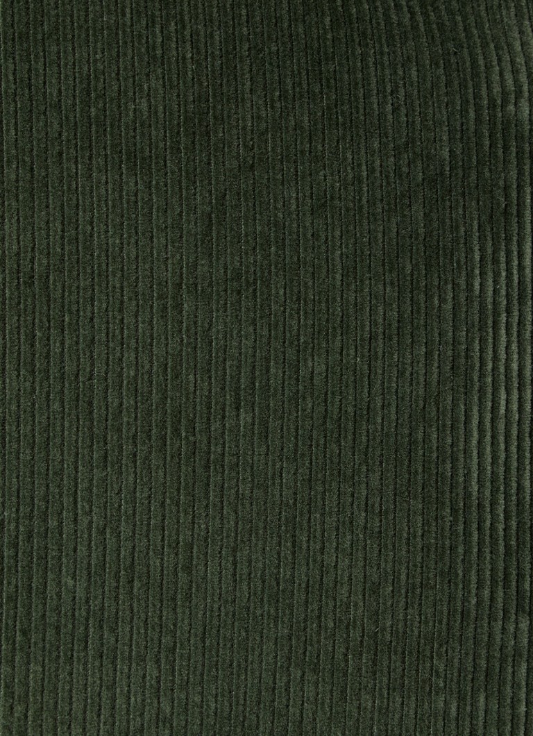 forét Regular fit corduroy-skjorte med brystlomme