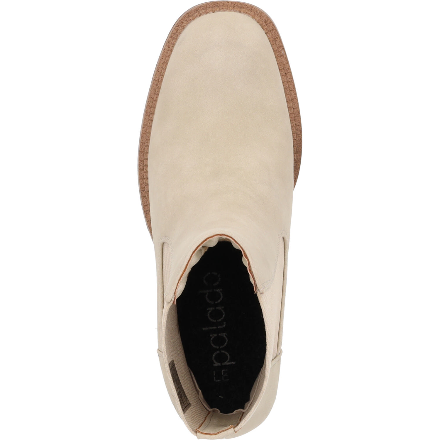 Palado Chergui, Chelsea Boots, Damen, Beige