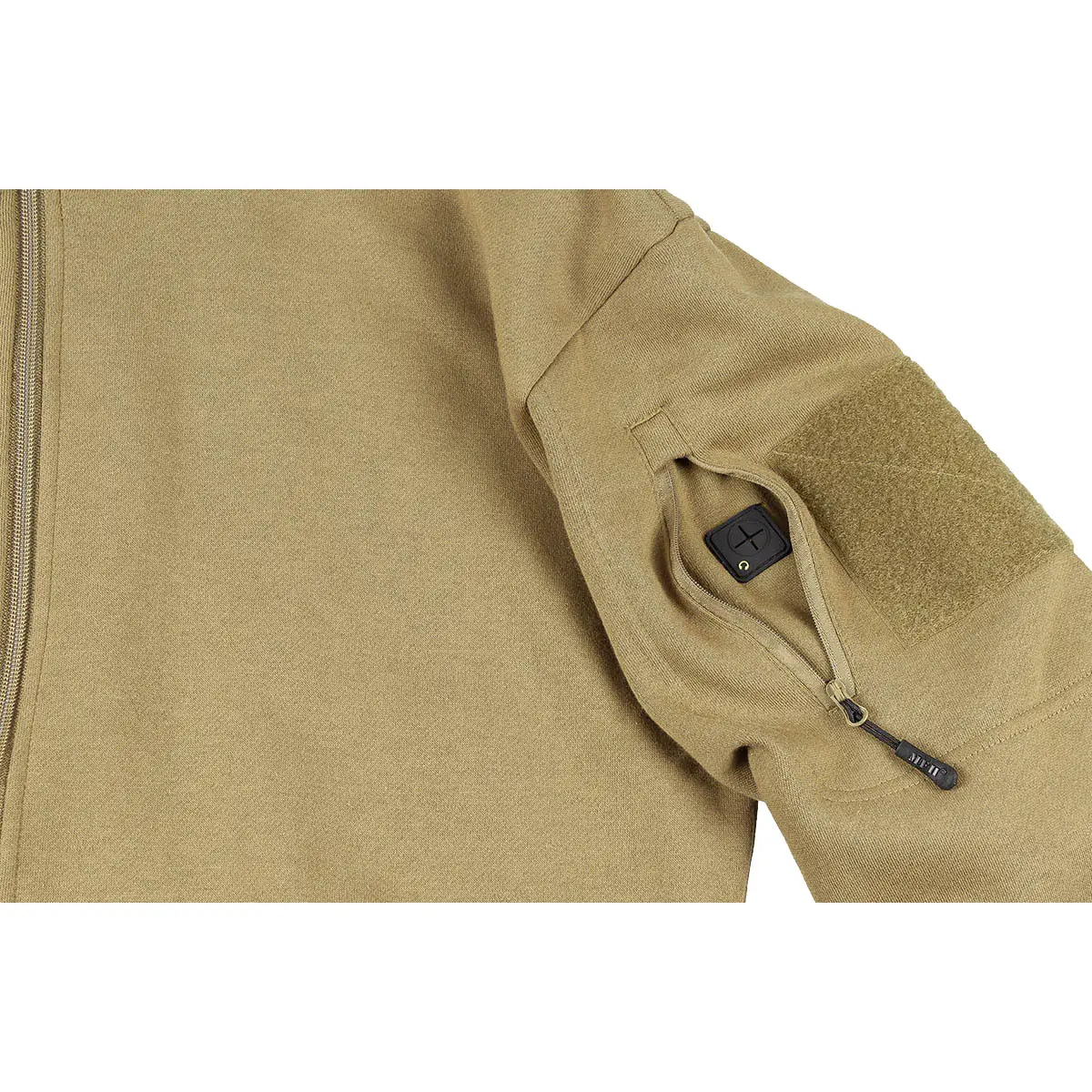 Sweatjacke Tactical coyote
