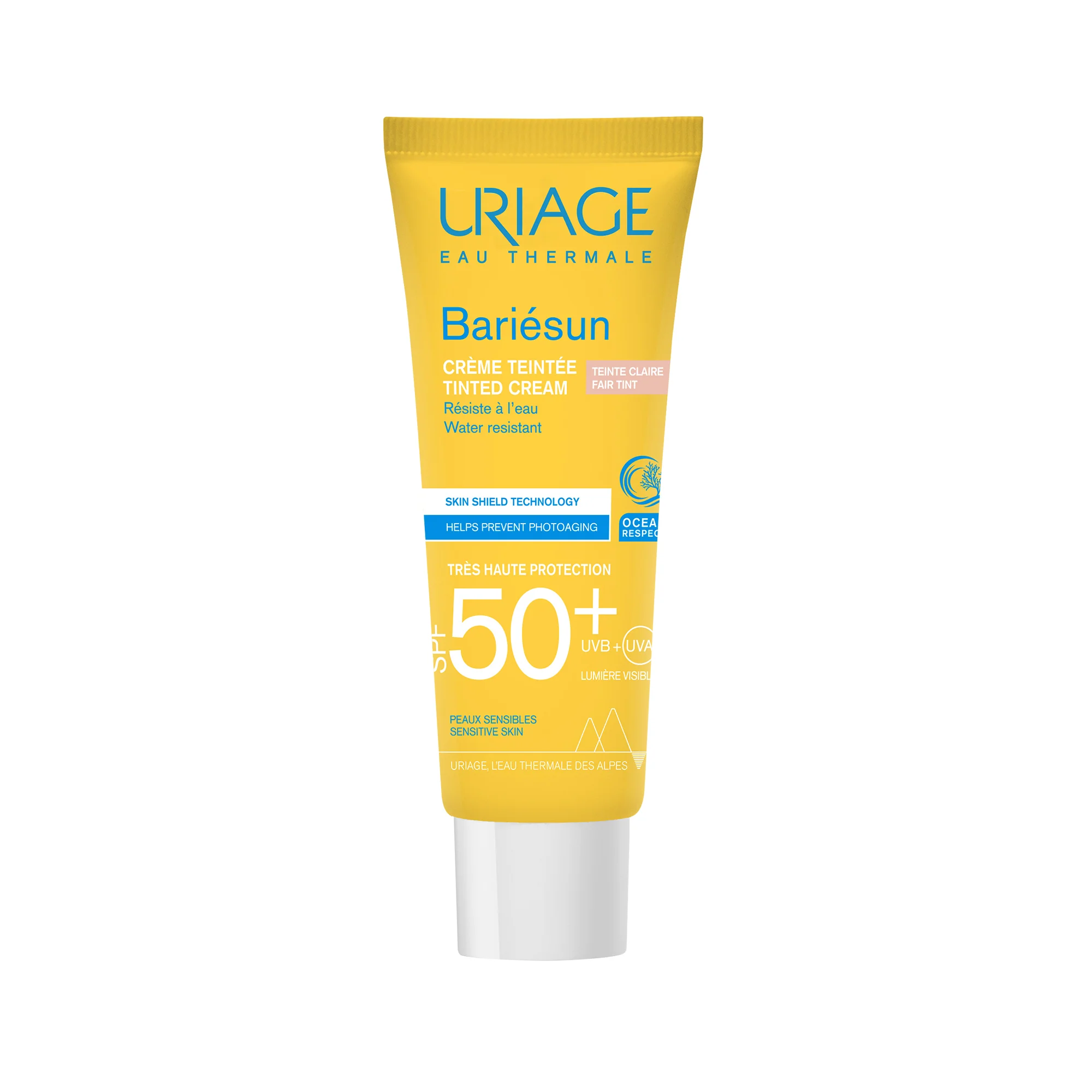 BARIESUN Cremă colorată SPF50+ - Cremă de protecție solară pentru față cu protecție ridicată.