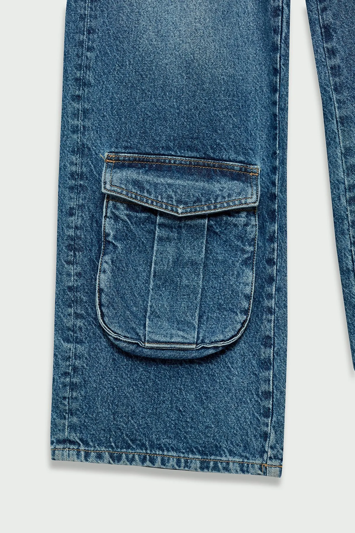 VATKALI  Cargo-Jeans mit hoher Taille – Premium-Kollektion