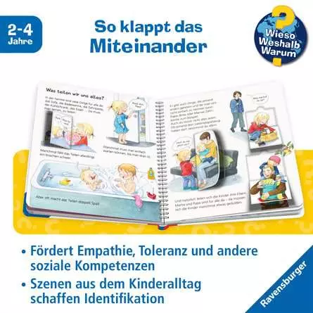 Ravensburger Wieso? Weshalb? Warum? junior, Band 66: Helfen, teilen, sich vertragen