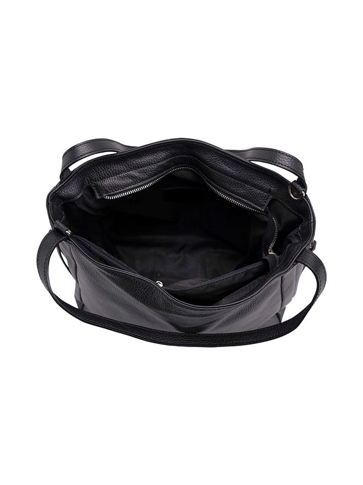 Lucca Baldi Leder-Schultertasche 