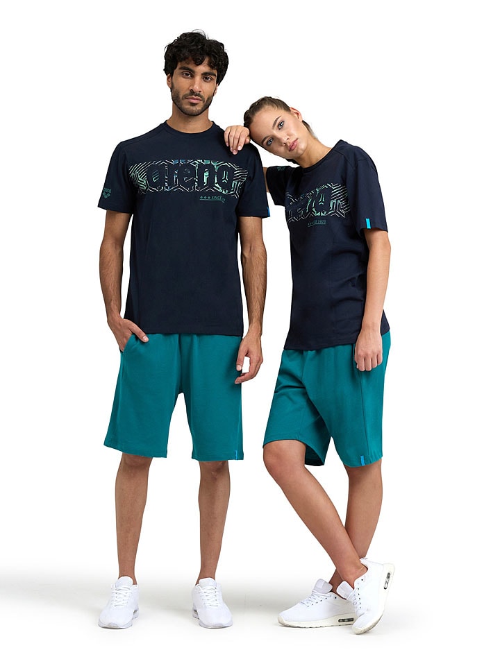 Arena Shirt in Dunkelblau günstig kaufen
