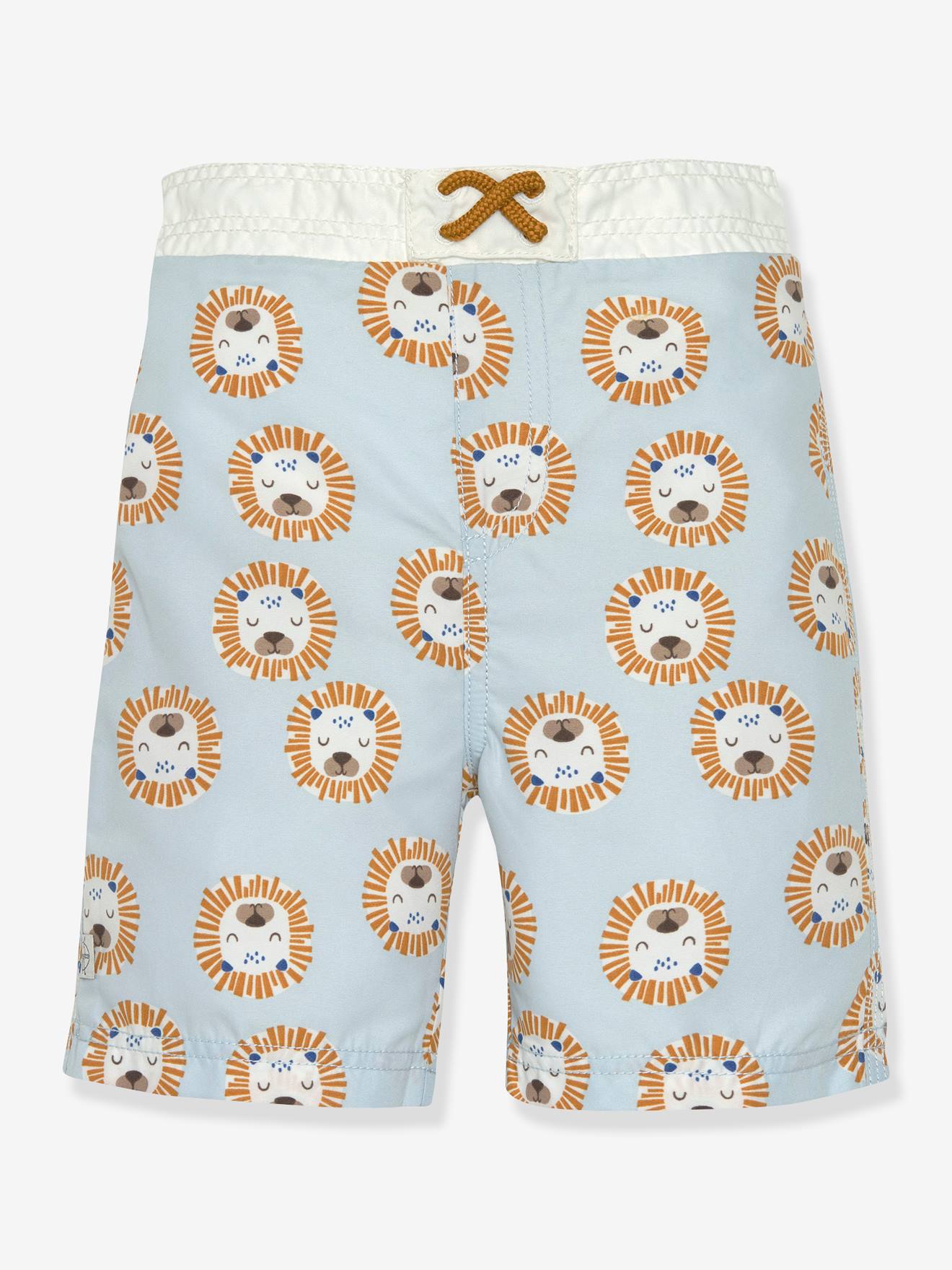 Lässig Baby Windelbadeshorts LÄSSIG - weiß bedruckt