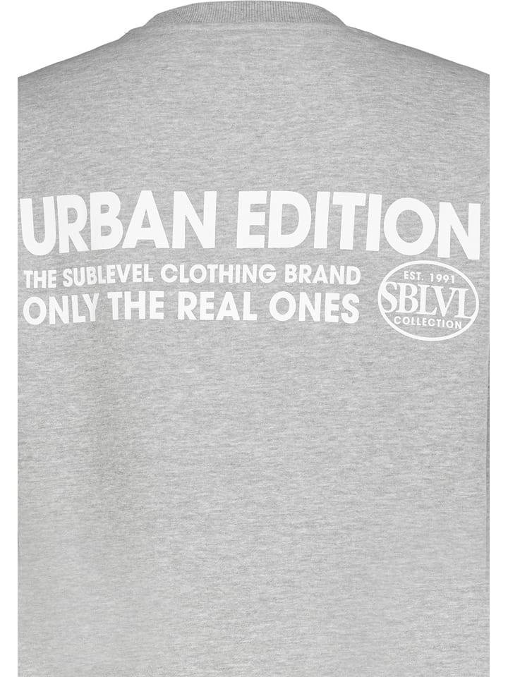 Sublevel Sweatshirt in Hellgrau günstig kaufen