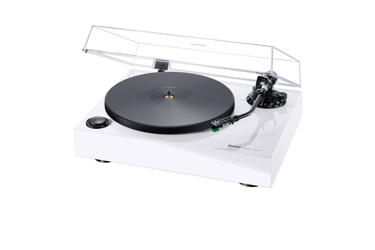 Magnat Magnat MTT 990 mit AT 95E Plattenspieler weiss Plattenspieler