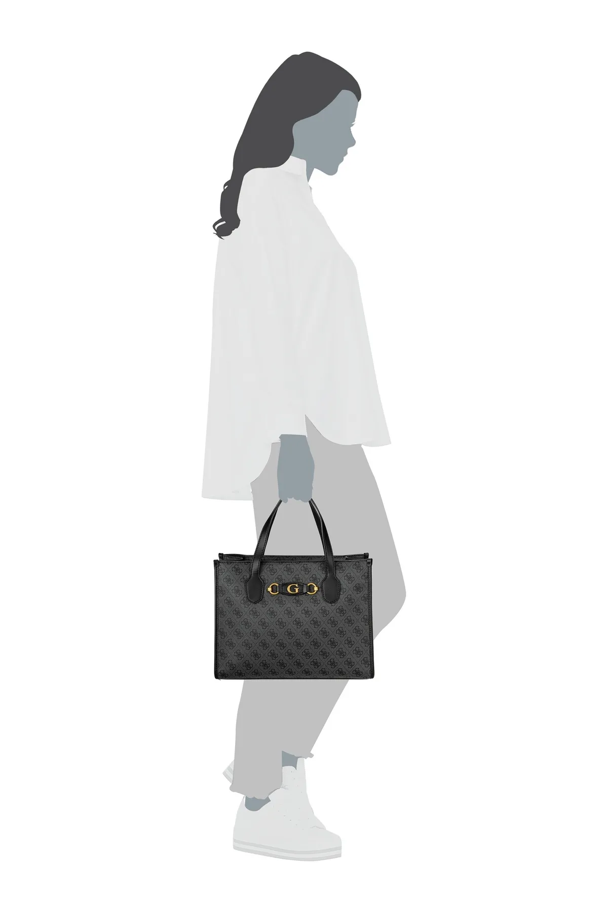 Guess  Handtasche Izzy 2 Compartment Tote