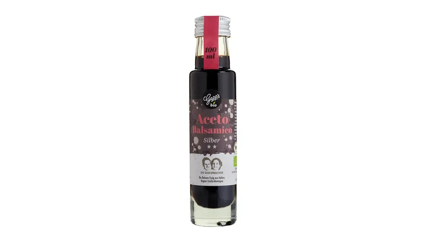 Gepp's Bio Aceto Balsamico Essig silber 100 ml