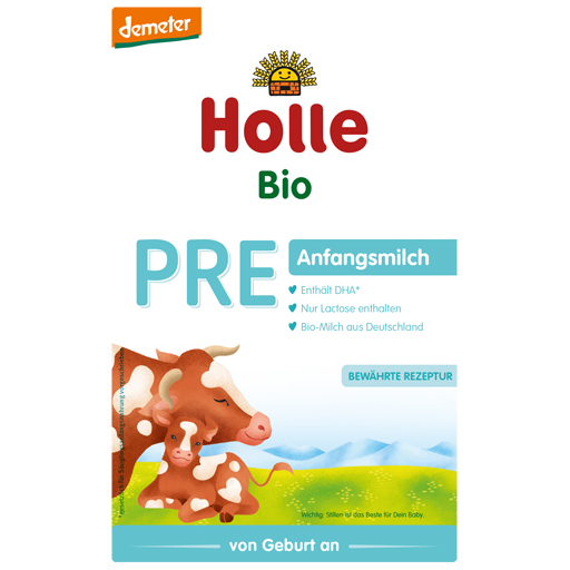 HOLLE Pre Bio-Anfangsmilch  400 g  Pulver