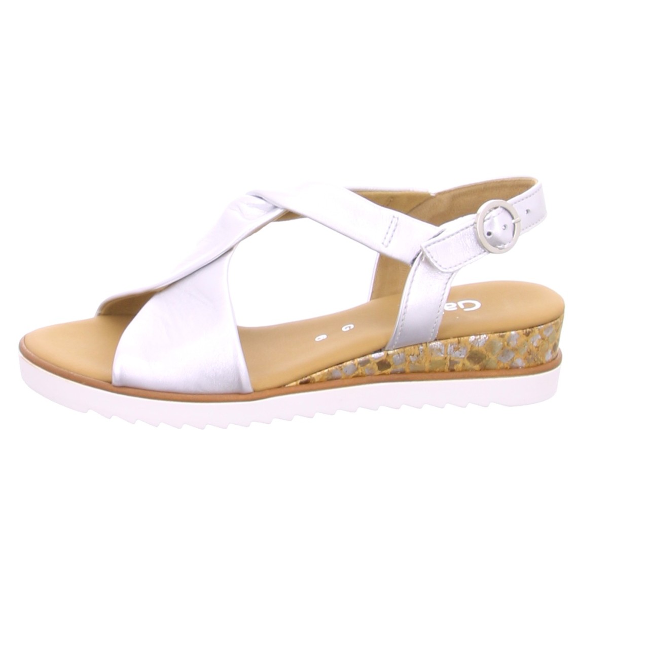 GABOR Klassische Sandalen silber