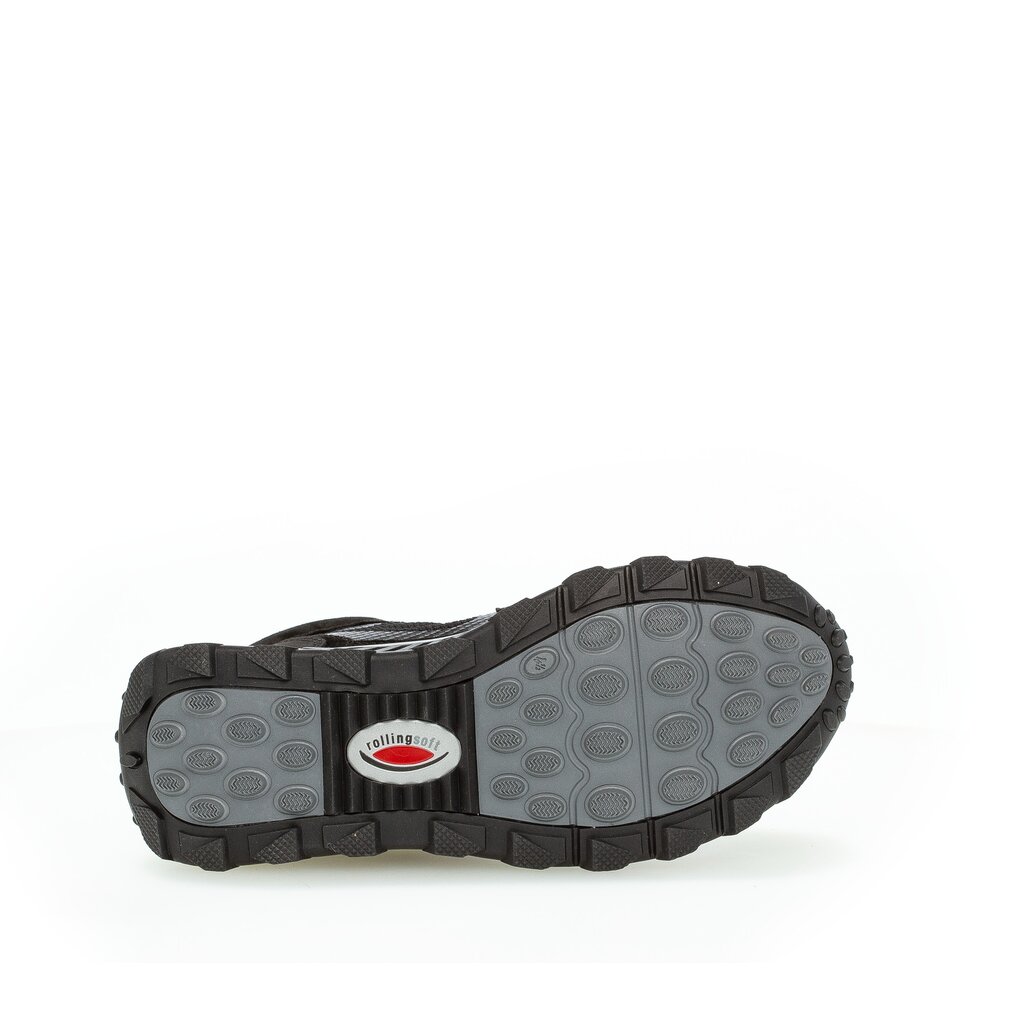 rollingsoft Schnürstiefelette schwarz