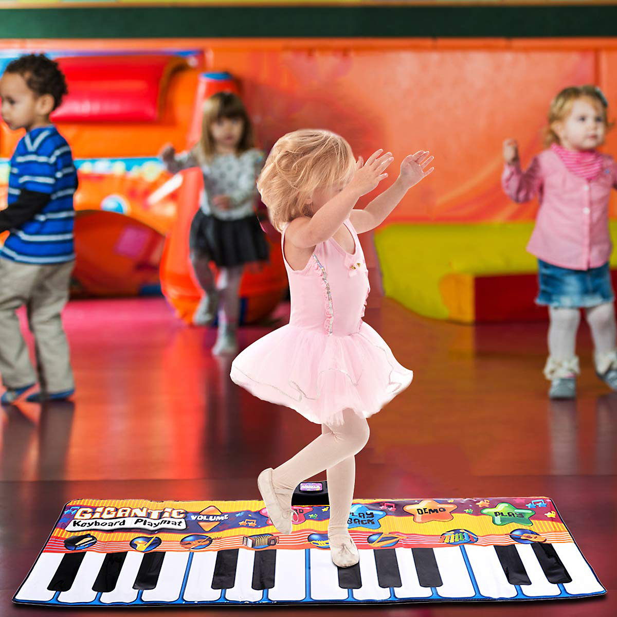 Musikmatte 180x75cm 8 Instrumente und 4 Modi
