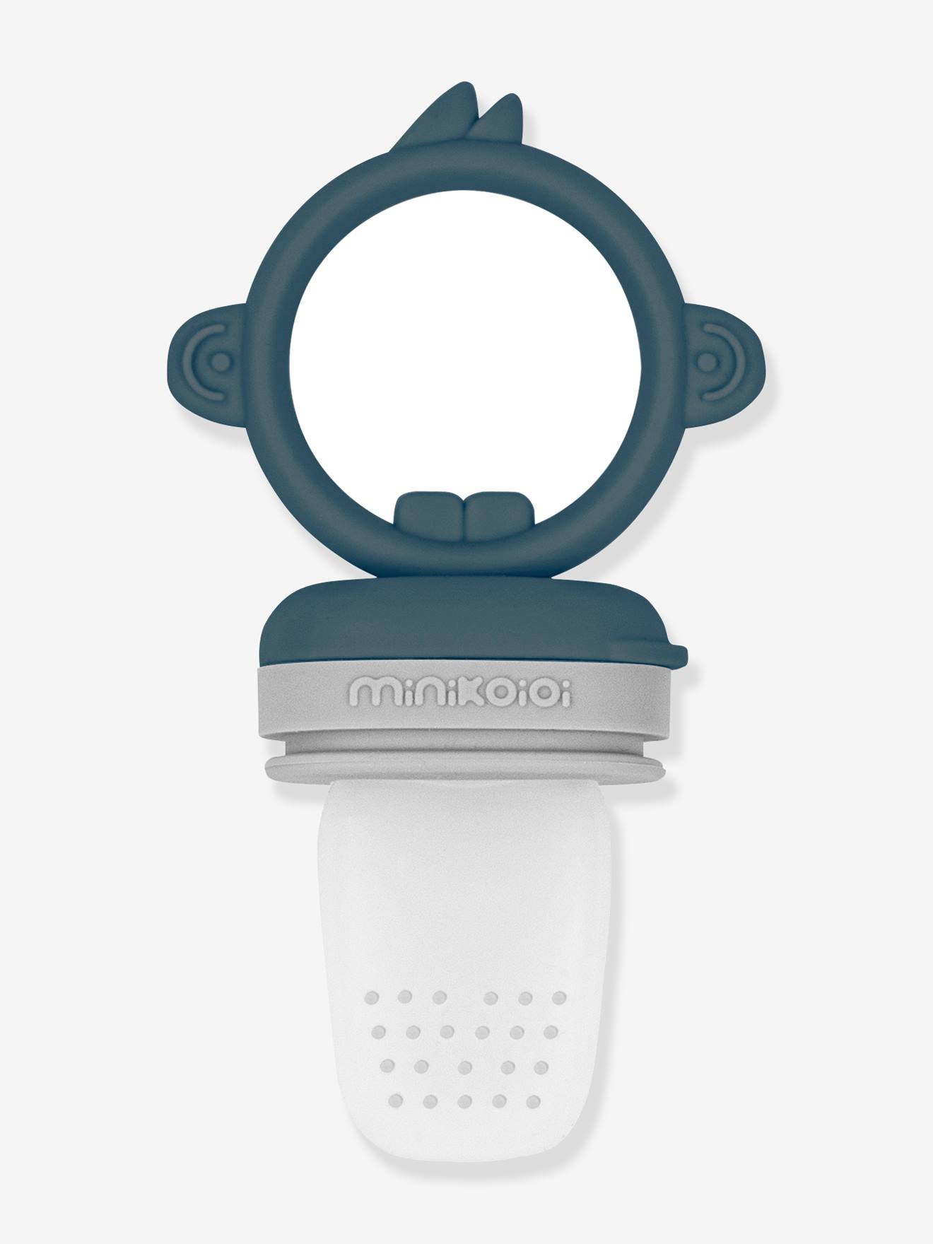 Grignoteur MINIKOIOI Baby Pulp en silicone cookie/gris