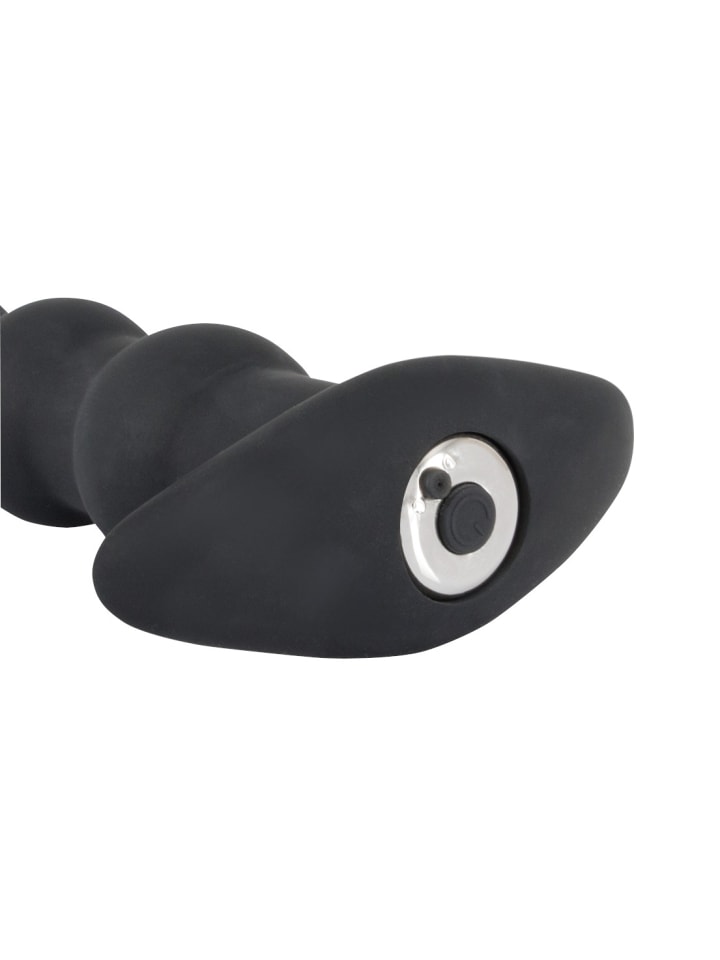 Black Velvets Analkugelstrang Rechargeable beads in schwarz günstig kaufen 21 cm