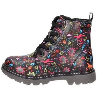 Puccetti Schnür Boots in bunt
