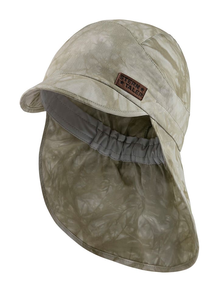 Sterntaler Nackenschutzcap in Khaki günstig kaufen