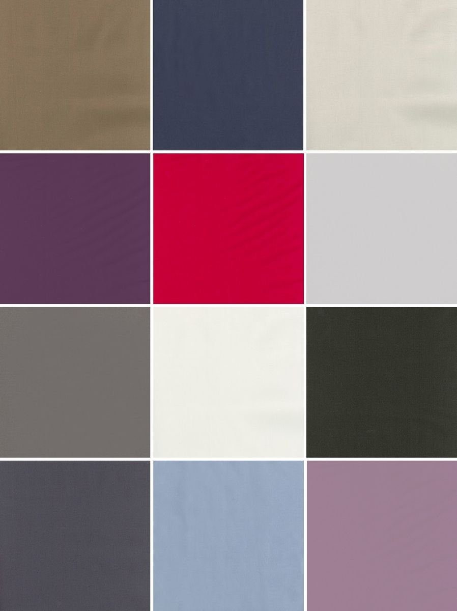 Wendebettwäsche Uni Einfarbig Wende Bettwäsche Mistral Home Edel Perkal große Auswahl, mistral home, Perkal, 2 teilig, versch. Farben, wunderschöne Wendebettwäsche,100% ägyptische Baumwolle