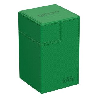 Ultimate Guard Flip`n`Tray 100+ XenoSkin Monocolor - Grün