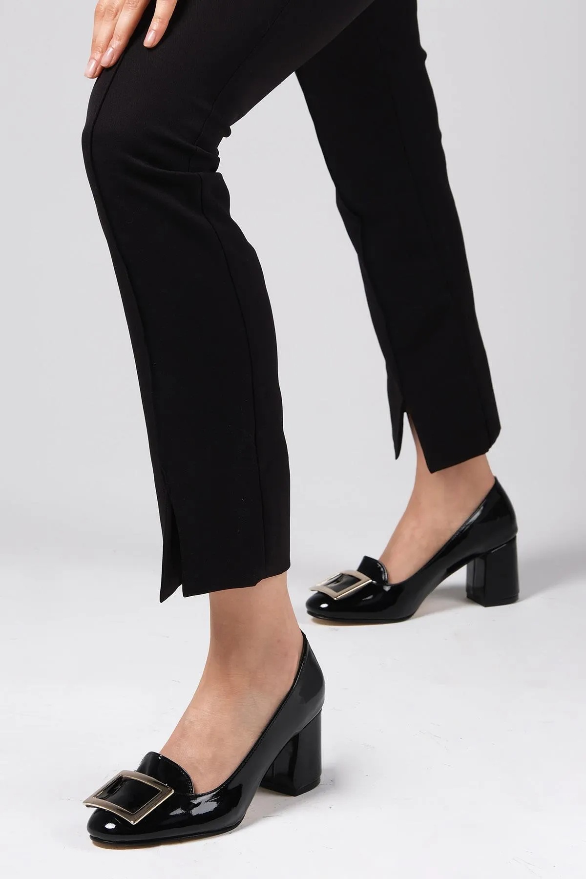 Mio Gusto  Schwarze Damenschuhe mit Absatz