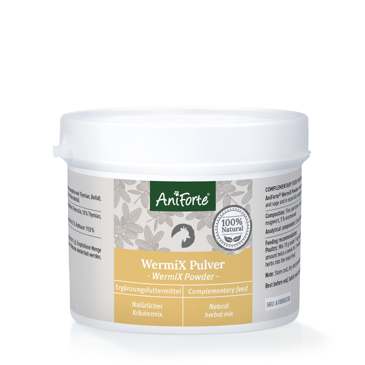 Aniforte Futter & Heu Aniforte Wermix für Hühner & Co 50g