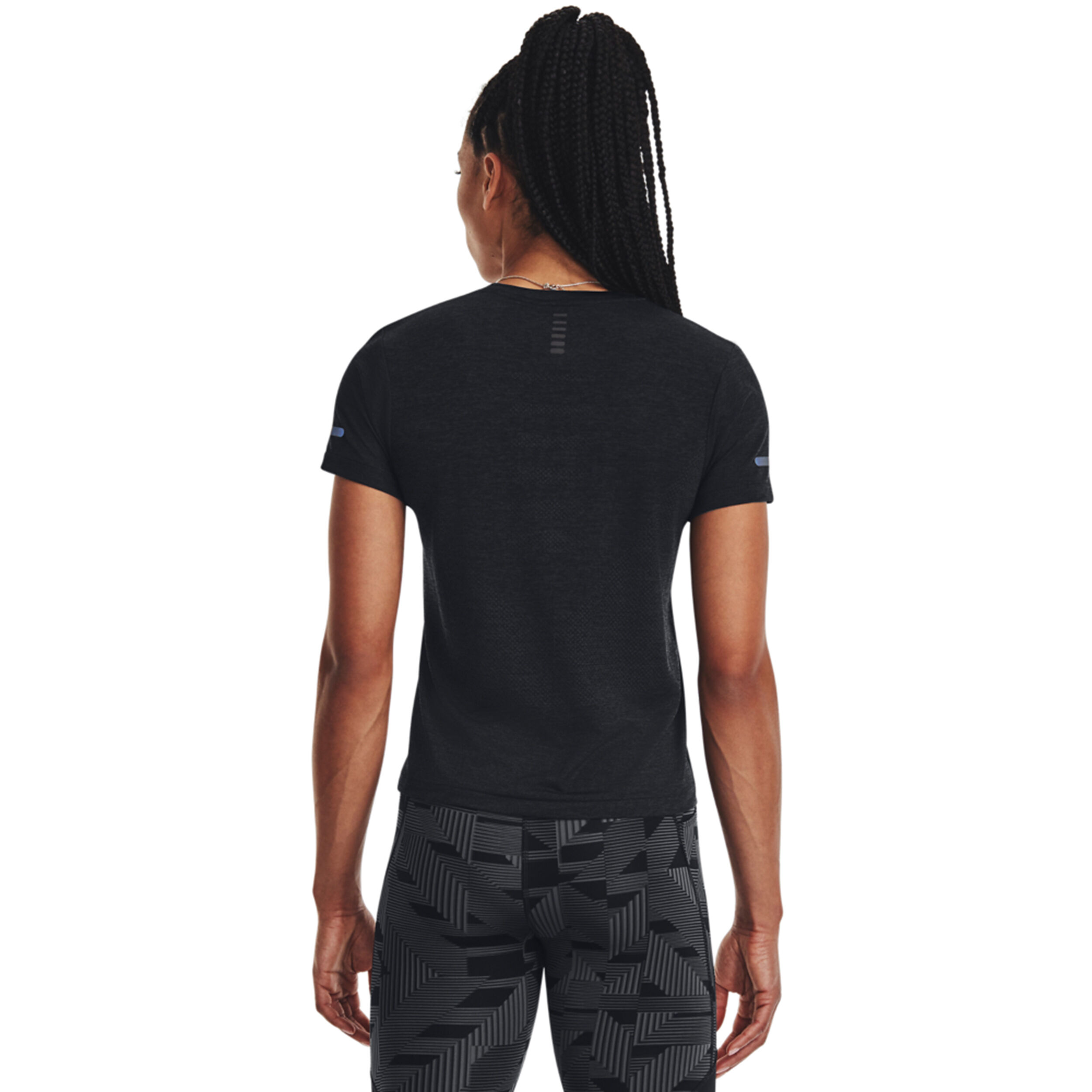 Seamless Stride Laufshirt Damen - Schwarz