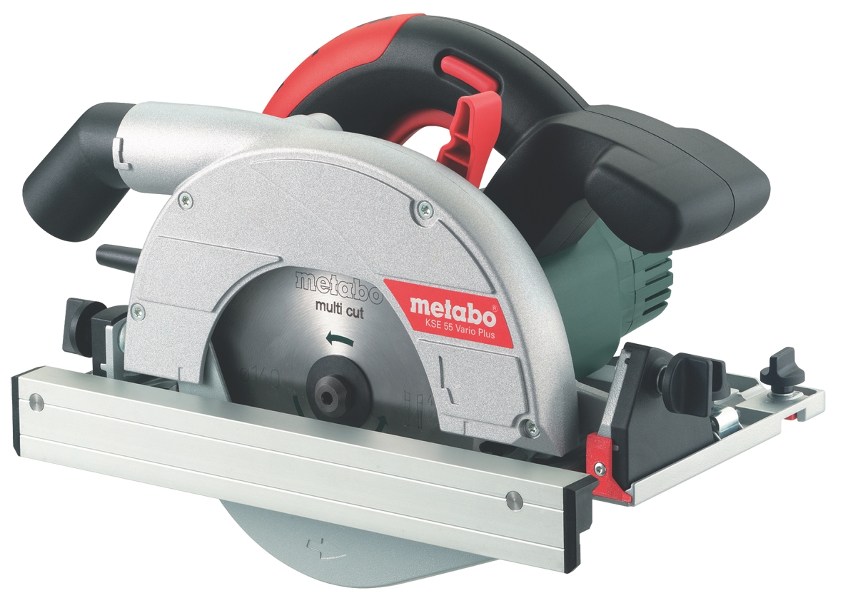 Metabo 601204000 KSE55VarioPlus 1200 Watt Tauch- und Handkreissäge