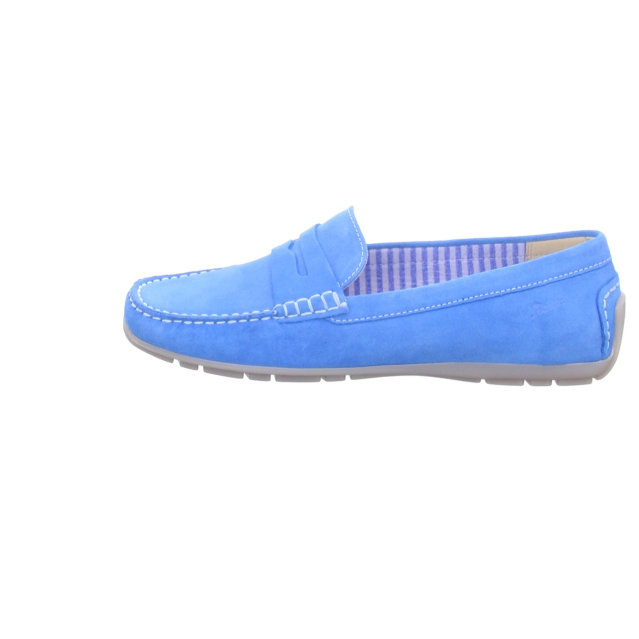 SIOUX Klassische Slipper blau Carmona