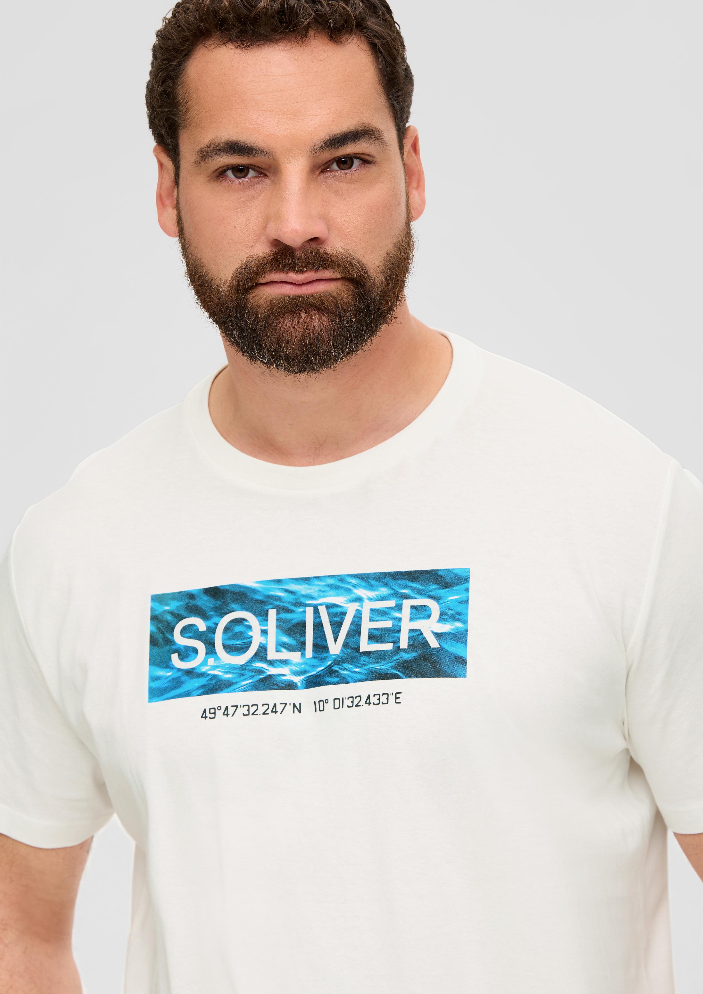 Jerseyshirt mit Front-Print  2139642-01D1