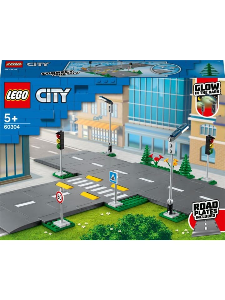 LEGO City Straßenkreuzung mit Ampeln in Mehrfarbig ab 5 Jahre günstig kaufen onesize