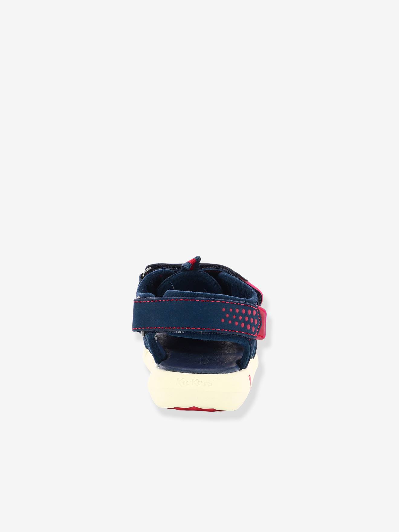 Sandales cuir enfant Jumange KICKERS® marine