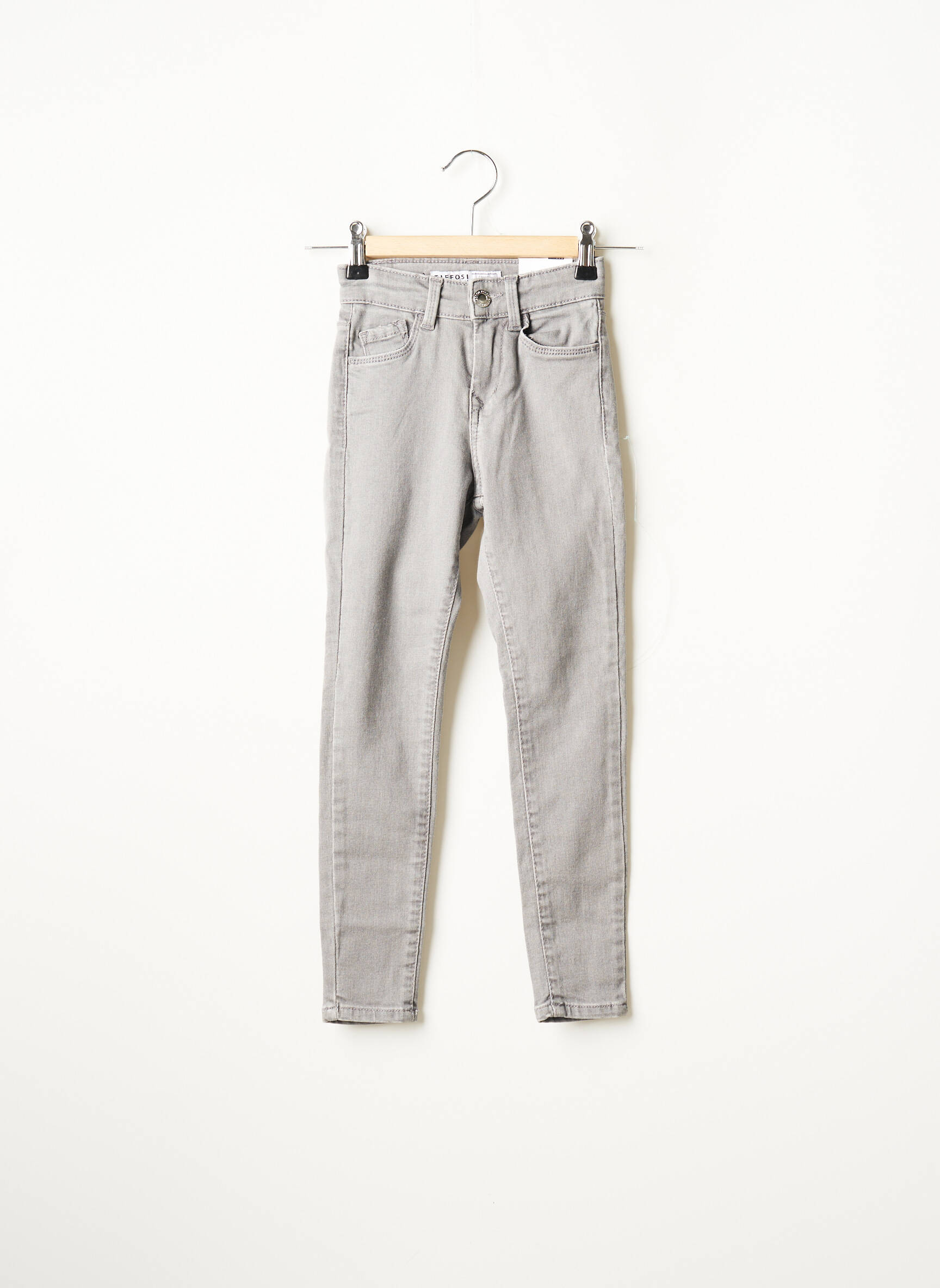 Tiffosi Jeans Skinny Fille couleur gris