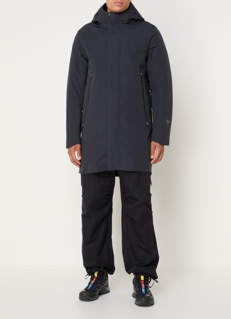 Krakatau QM481 parka with zip pockets