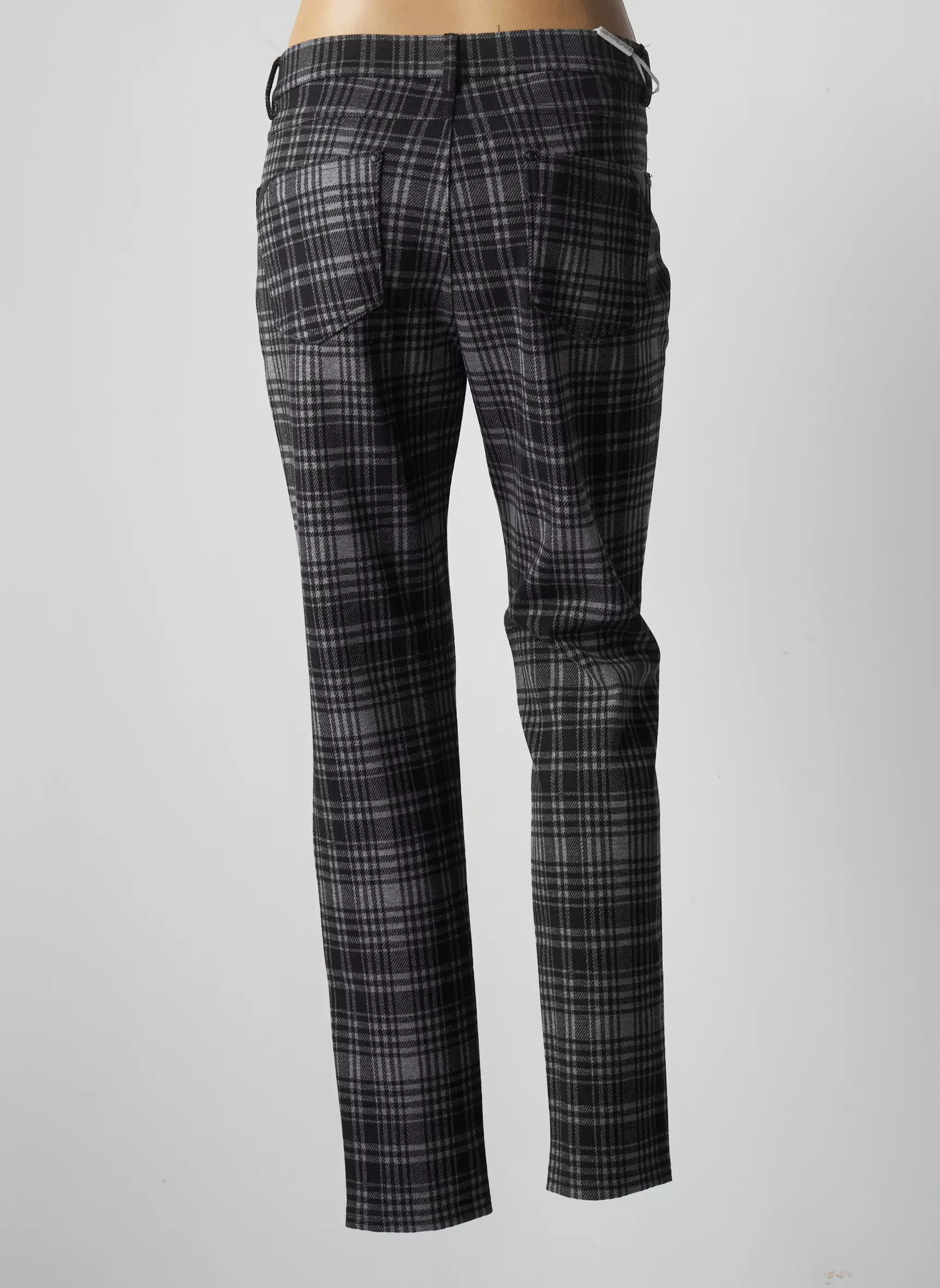 Lcdn Pantalons Slim Femme couleur gris