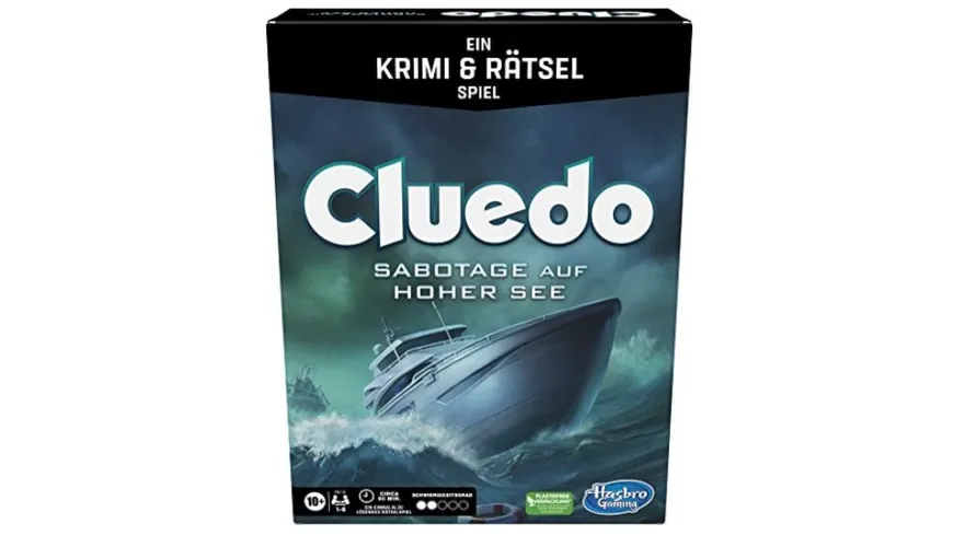 Hasbro Gaming - Cluedo Sabotage auf hoher See