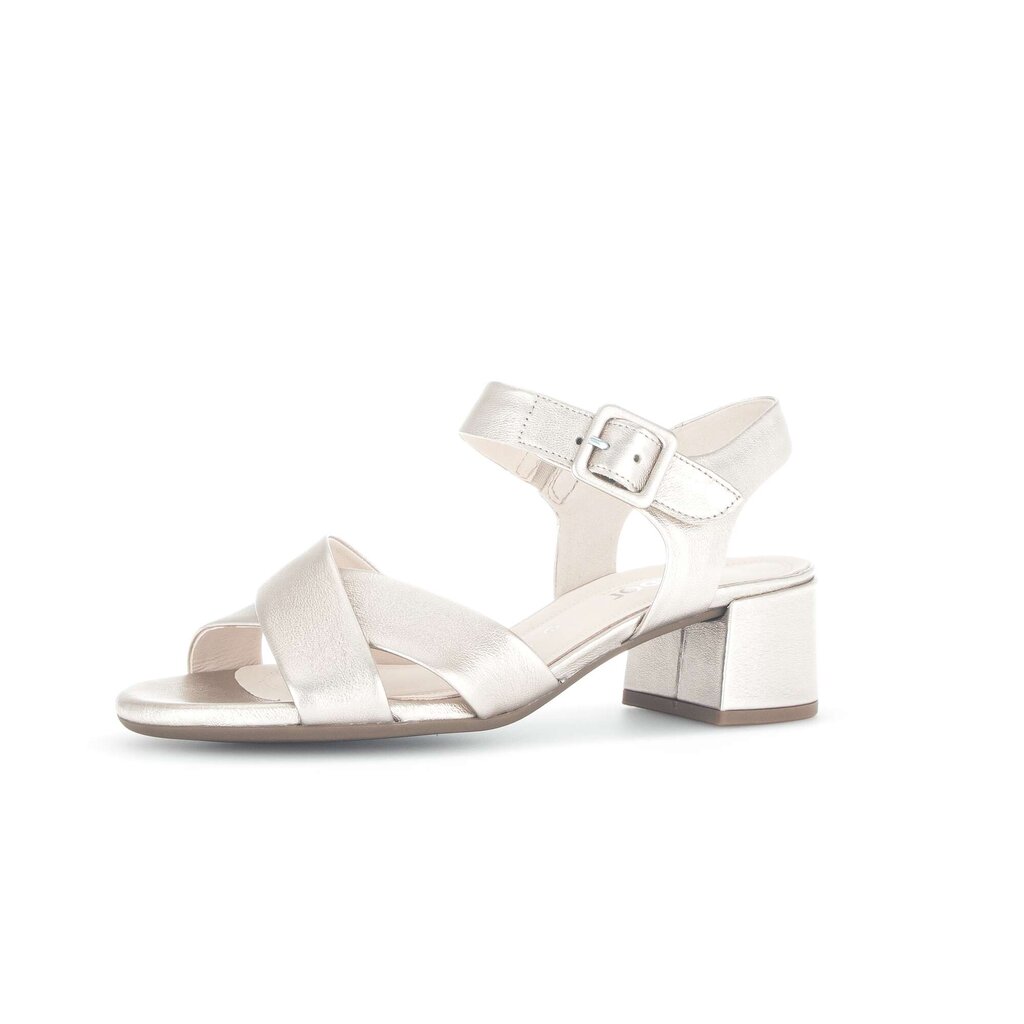 Gabor comfort Riemchensandale gold