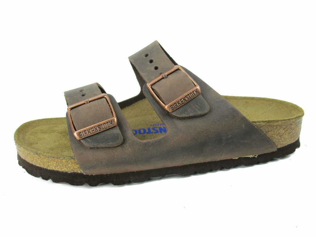BIRKENSTOCK Pantoletten braun Arizona NU Oiled SFB Habana