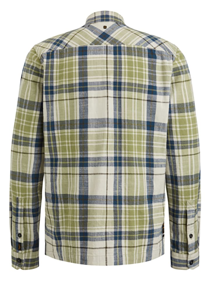 PME Legend Hemd - Regular fit - in Khaki/ Beige günstig kaufen