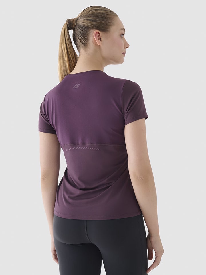 4F Trainingsshirt in Lila günstig kaufen