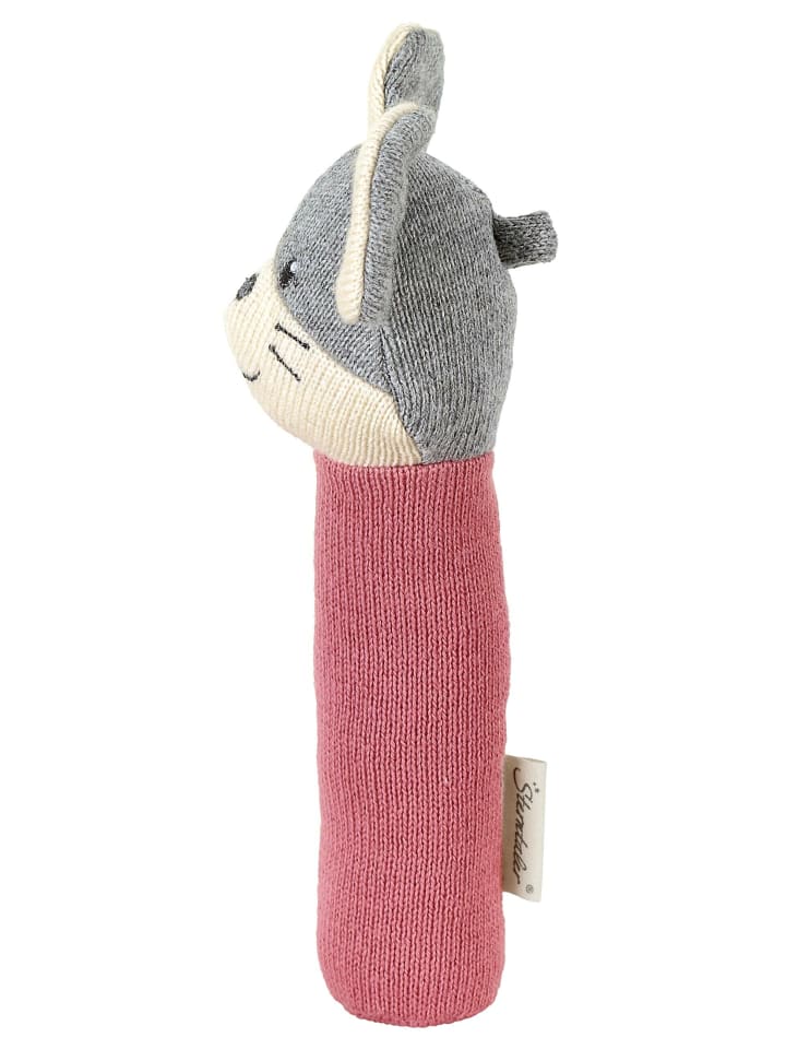 Sterntaler GOTS Strick-Greifling MAUS Mabel in rosa günstig kaufen onesize
