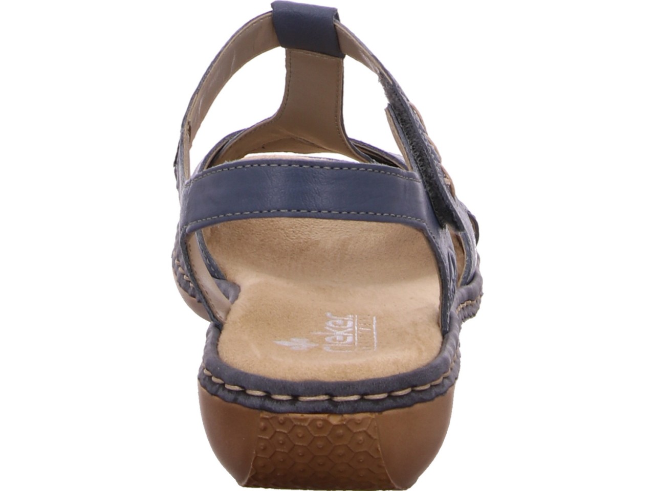 RIEKER Klassische Sandalen blau