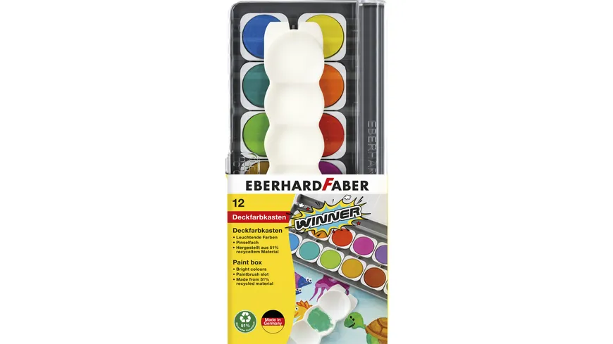 EBERHARD FABER  Winner Deckfarbkasten
