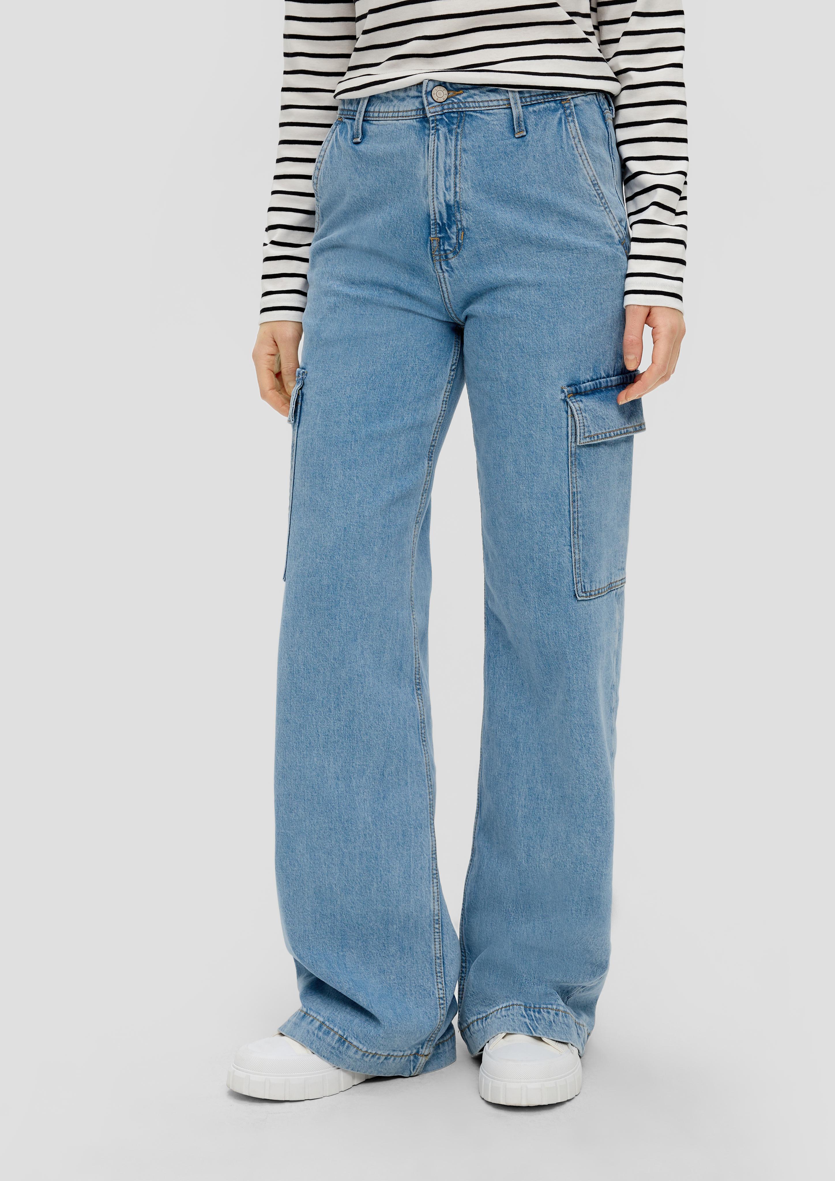 Jeans Suri / Mid Rise / Wide Leg / Cargo-Taschen  2147789-52Z7