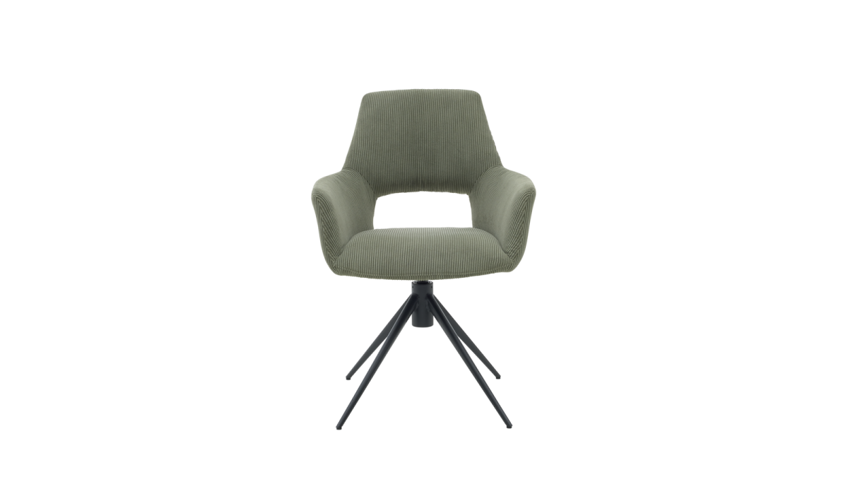 Interliving Schalensessel 5605 Cord Grün