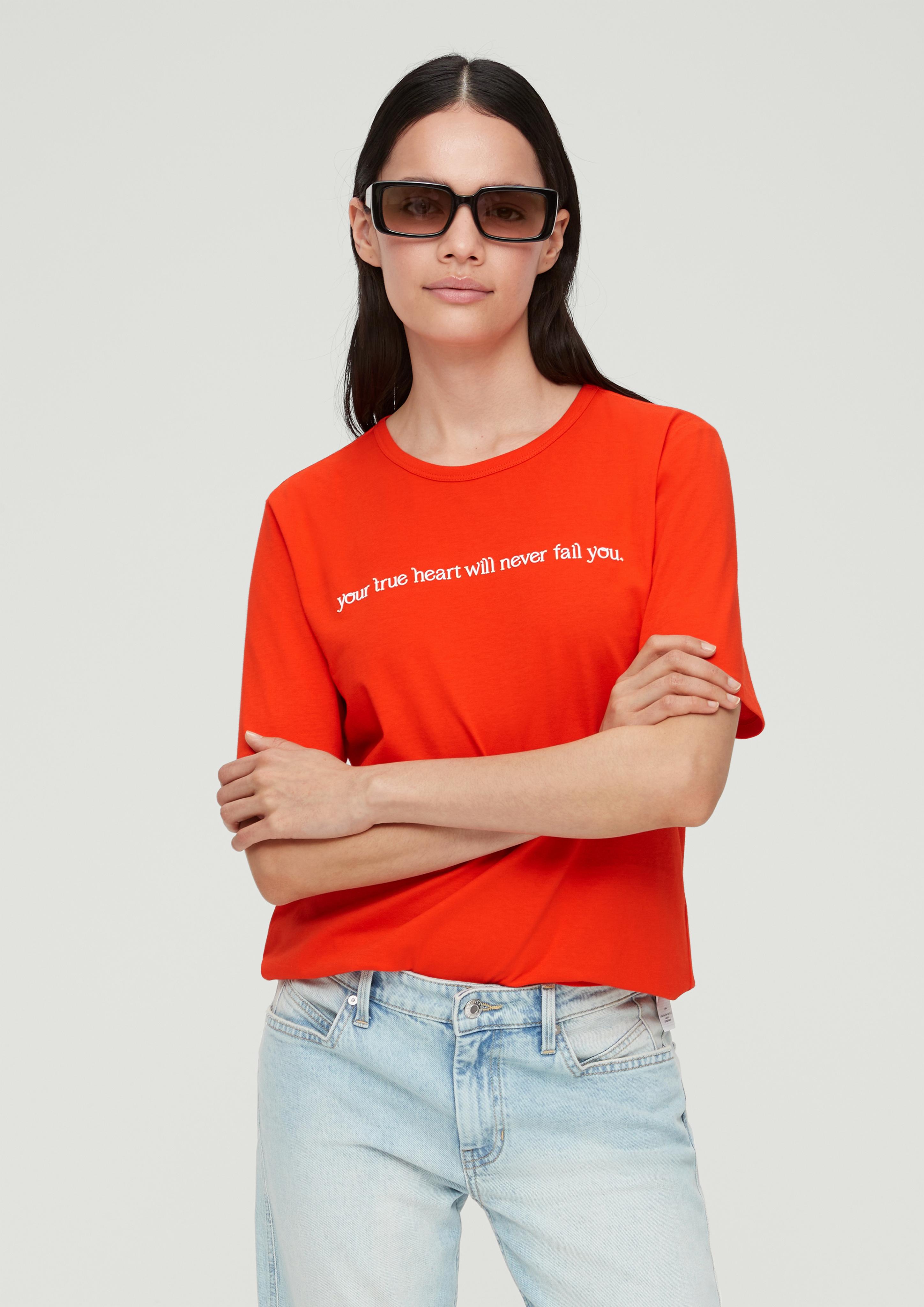T-Shirt mit Frontprint  2132331-25D0