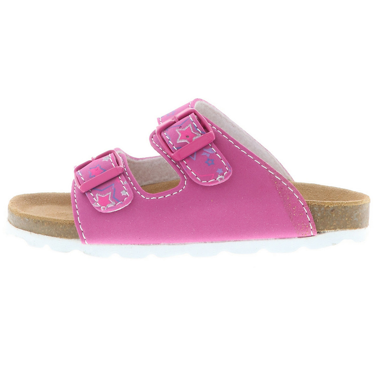 Kinder Mädchen Damen Pantoletten Hausschuhe Slipper Schlappen pink/fuchsia